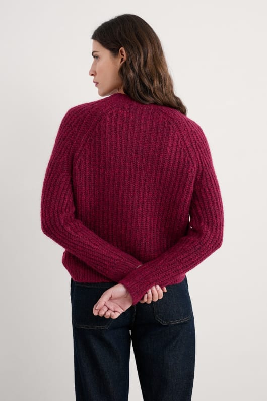 sabbia cardo mohair-blend cardigan